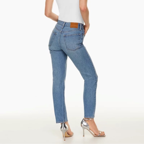 NWT Aritzia Denim Forum The 80s Stovepipe Hi-rise Straight Jean - size 26 - Picture 4 of 10